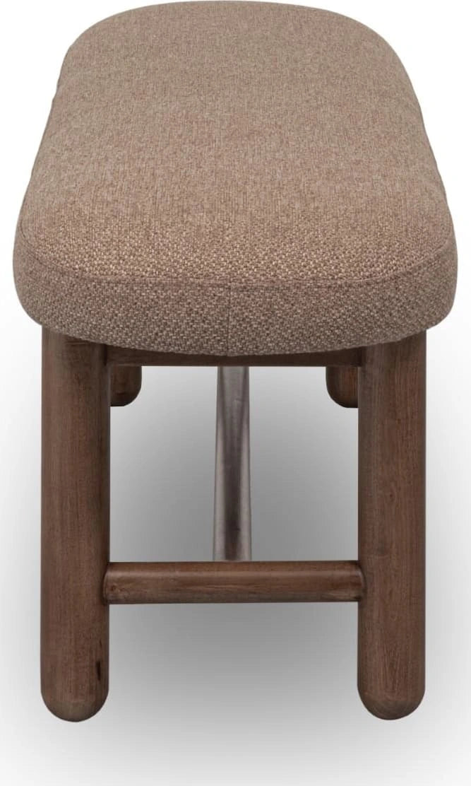 Astor Oval Upholstered Bench