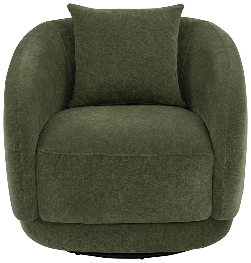 Arnaud Chenille Swivel Chair
