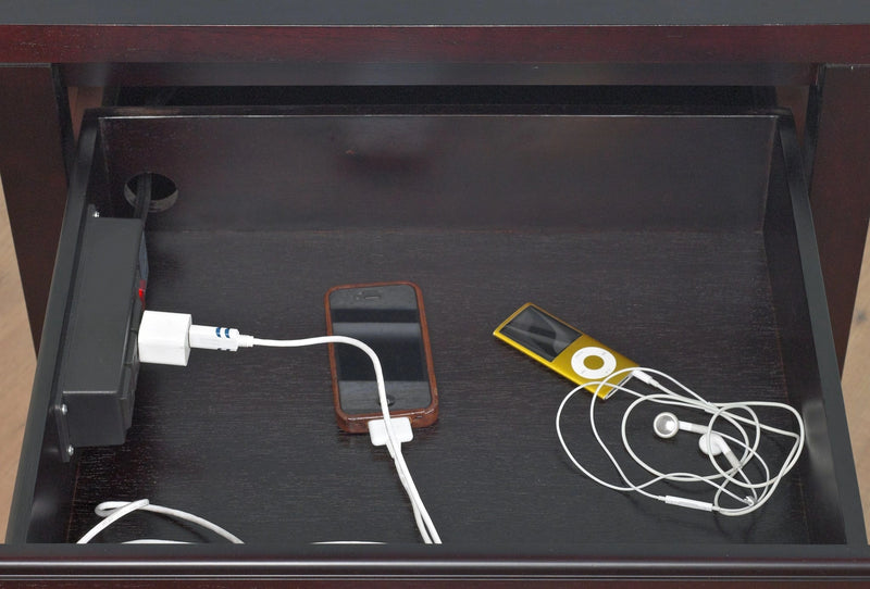 Nevis Charging Station Nightstand