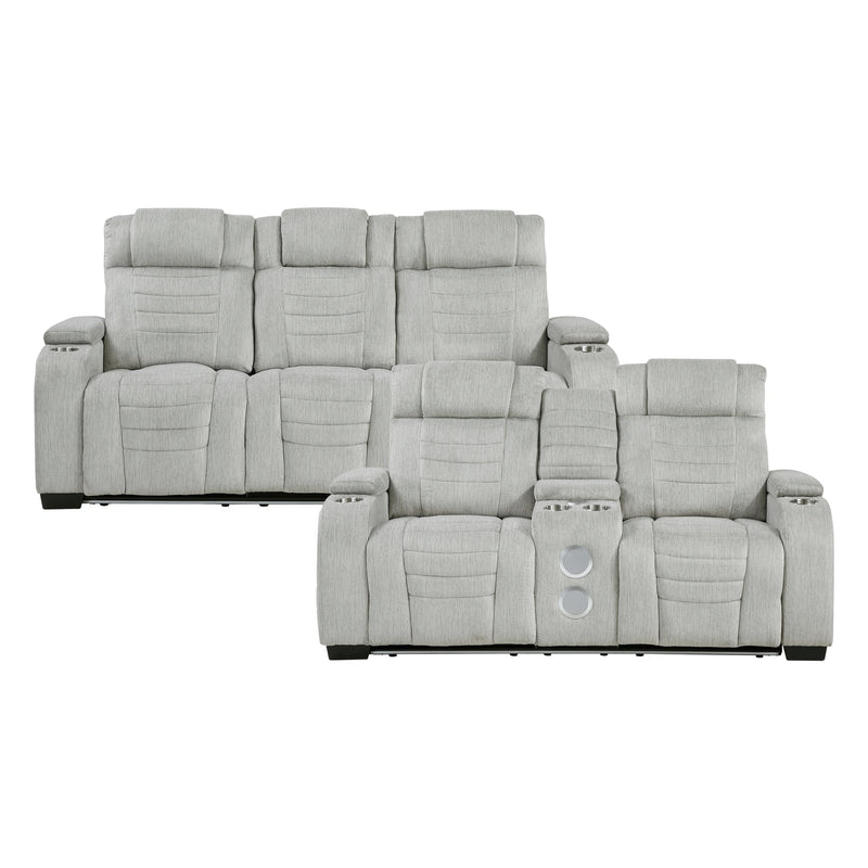 Ronan-2pc Set: Sofa, Love image