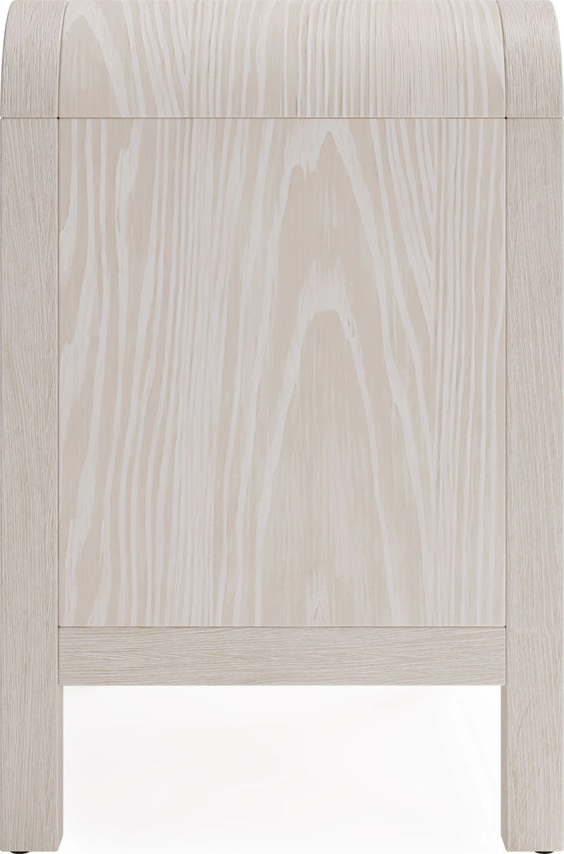 Drake Two Drawer USB-Charging Nightstand