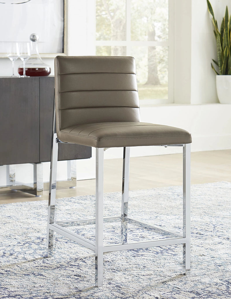 Amalfi Metal Back Counter Stool