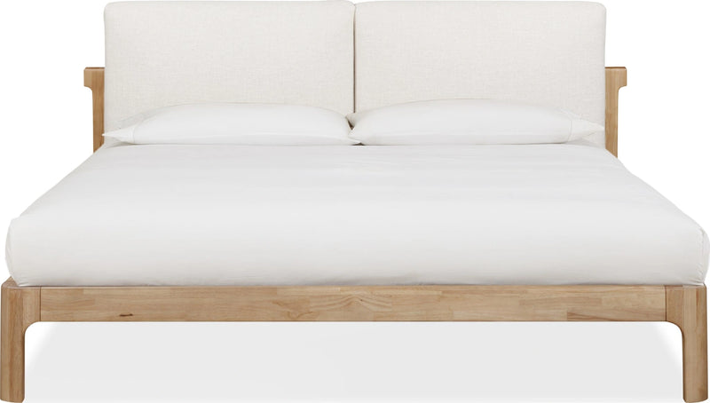Furano Upholstered Two Cushion Platform Bed