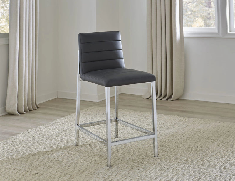 Amalfi Metal Back Bar Stool