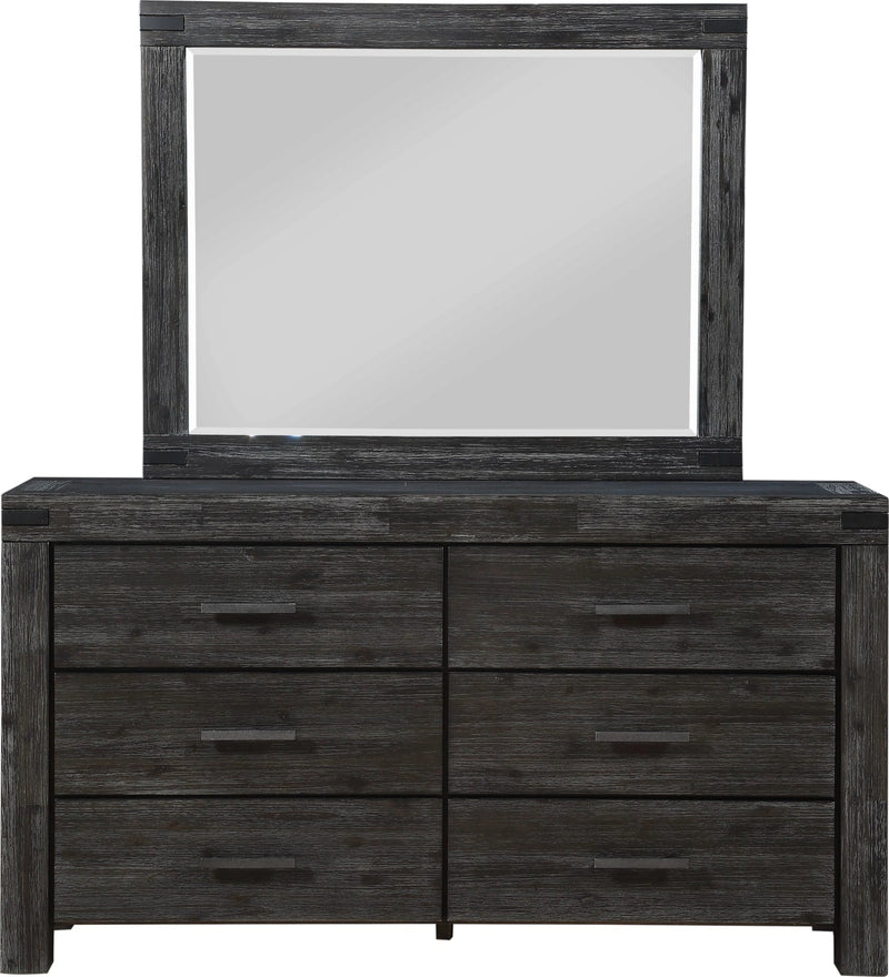 Meadow Six Drawer Solid Wood Dresser