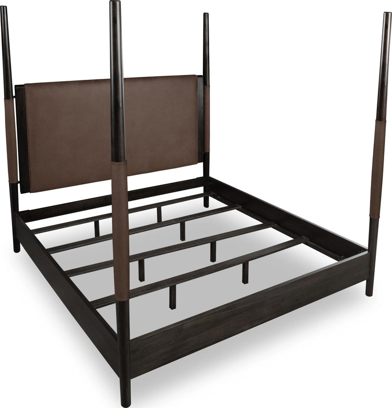 Koko Upholstered Poster Bed