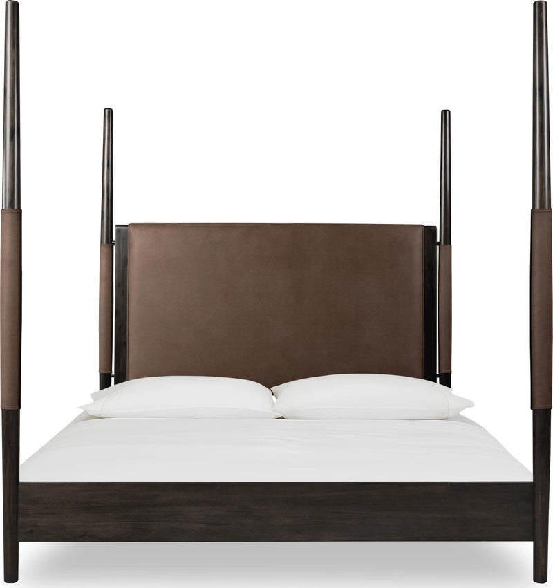 Koko Upholstered Poster Bed