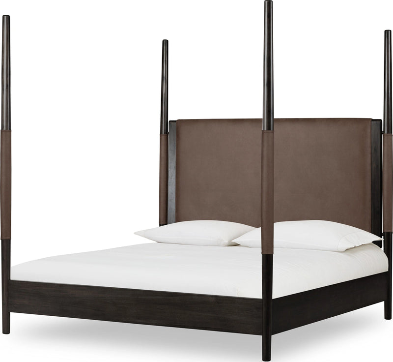 Koko Upholstered Poster Bed