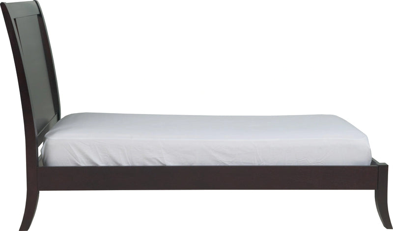 Nevis California King Size Low Profile Sleigh Bed