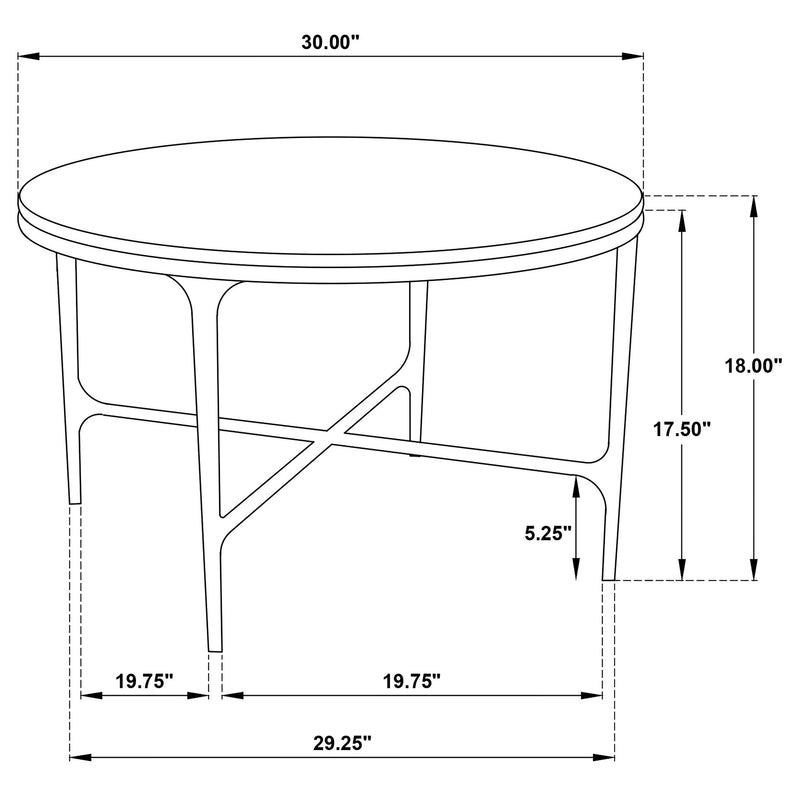 Hermas Coffee Table Set