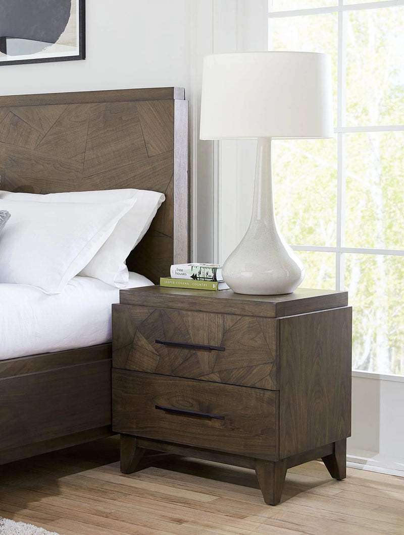 Broderick Two-Drawer Nightstand