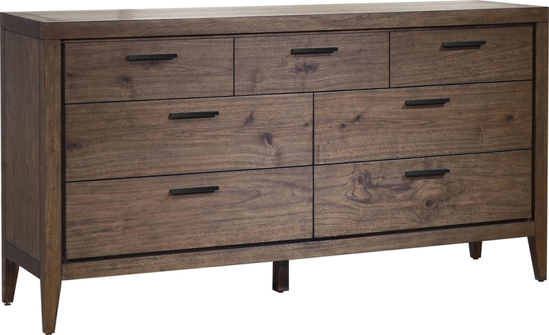 Boracay Seven Drawer Walnut Dresser