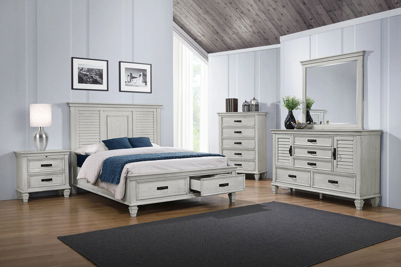 Franco Panel Platform Storage Bed