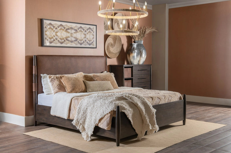 Koko Upholstered Panel Bed