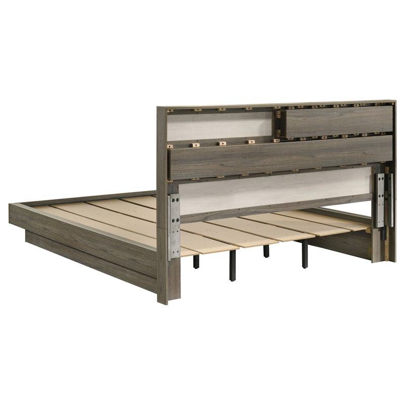 Fenwick Bookcase Platform Bed
