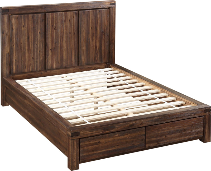 Meadow Solid Wood Footboard Storage Bed