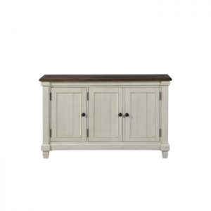Server - Granby Antique white and rosy brown