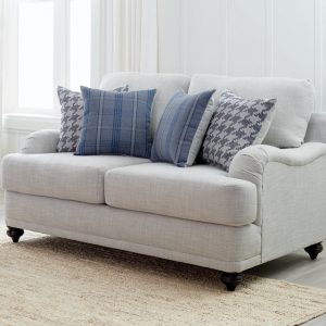 Gwen Loveseat Light Grey