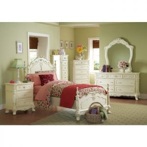 4Pc Twin Bed Set - Cinderella