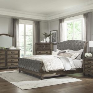 4Pc Queen Bed Set - Rachelle