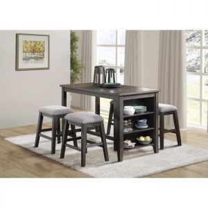 5Pc Counter Height Set - Timbre
