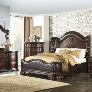 4Pc Queen Bed Set -Royal Highlands