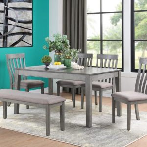 6-Piece Dining Set - Gray Armhurst