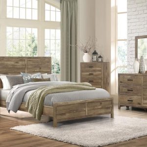 3Pc Queen Bed Set - Mandan - Pine