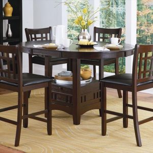 5pc Counter Height D. Cherry Dining Set - Junipero