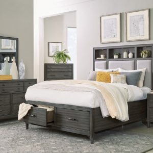 3 Pc. Queen LED - USB Charger Bedroom Set - Wittenberry