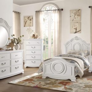4Pc Twin Bed Set - Lucida