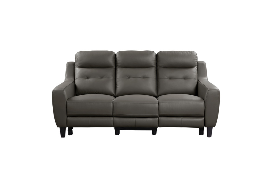 Amsterdam Tan Leather 3-Seat Recliner Sofa - #22P80