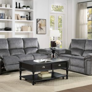 Double Reclining Sofa and Loveseat  -Muirfield