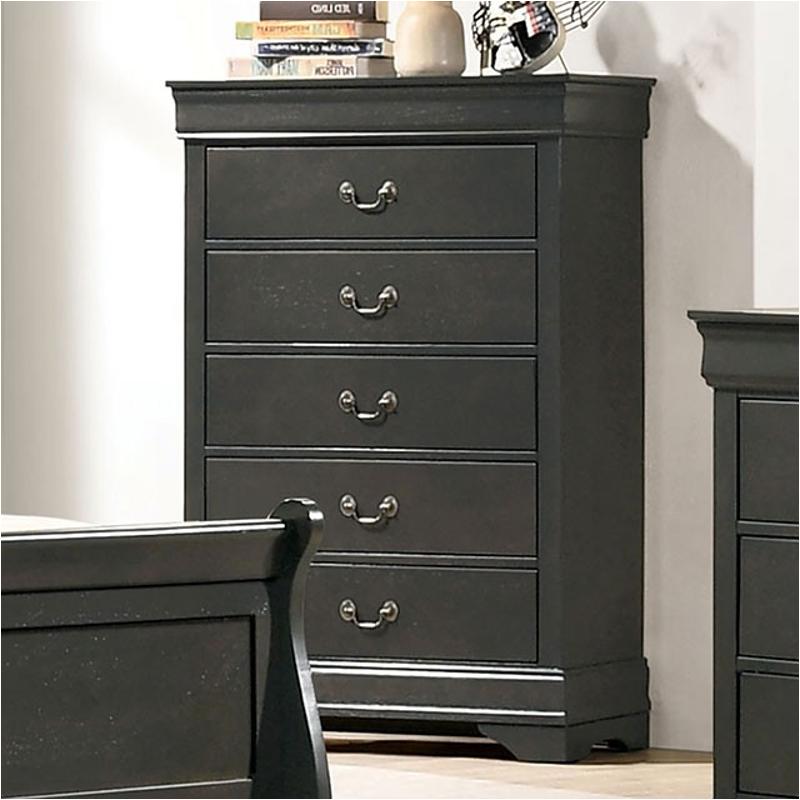 Louis Philippe Antique Gray Nightstand The best furniture store in