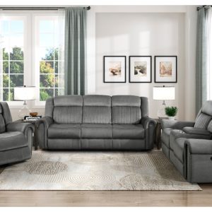 Double Reclining Love Seat with Center Console - Brennen