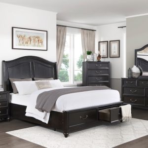 3Pc Queen Storage Bed Set - Herman