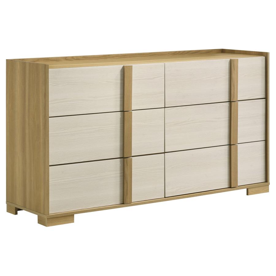 3Pc Queen Bedroom Set Natural- Hyland - Image 5