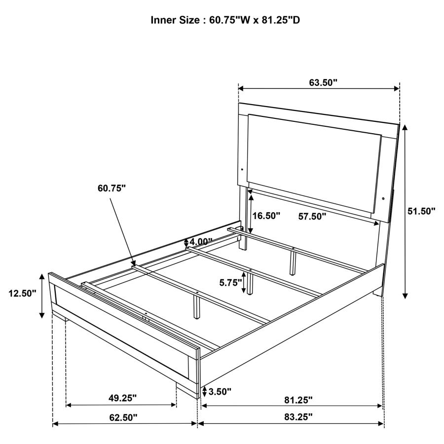 3Pc Queen Bedroom Set Natural- Hyland - Image 7