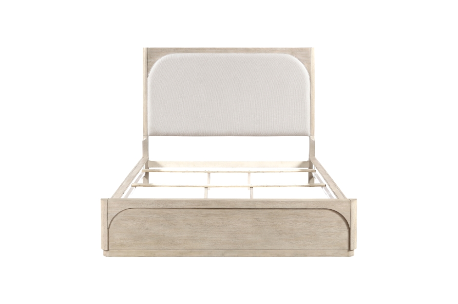 3Pc Oak Light Gray Bedroom Set- Alita - Image 3