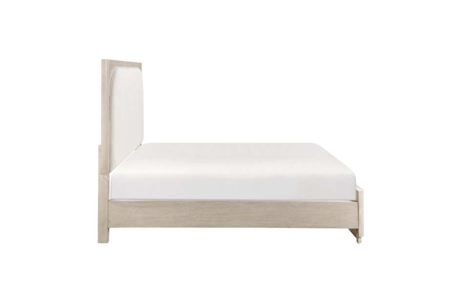 3Pc Oak Light Gray Bedroom Set- Alita - Image 7